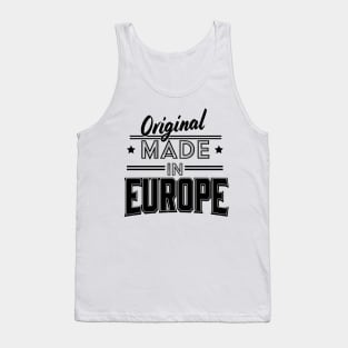 Original made in Europe Tank Top